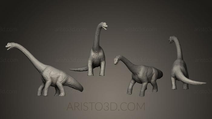 Animal figurines (STKJ_0172) 3D model for CNC machine